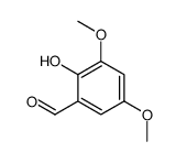 2-hydroxy-3,5-dimethoxybenzaldehyde Structure