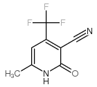 3-Pyridinecarbonitrile,1,2-dihydro-6-methyl-2-oxo-4-(trifluoromethyl)- Structure