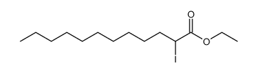 ethyl α-iodododecanoate结构式