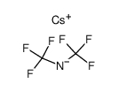 caesium bis(trifluoromethyl)amide Structure