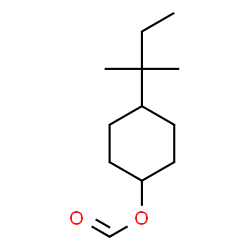4-(1,1-dimethylpropyl)cyclohexyl formate结构式