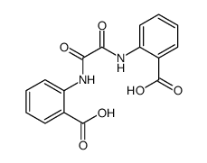 2-[[2-(2-carboxyanilino)-2-oxoacetyl]amino]benzoic acid结构式