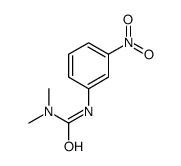 1,1-Dimethyl-3-(3-nitrophenyl)urea Structure