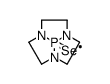 1,4,7-Triaza-10-phosphahexahydrotriquinacene-P-selenide结构式