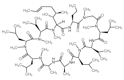 Geclosporin Structure