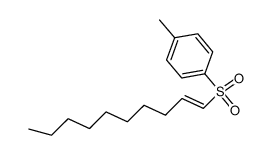 (E)-1-tosyl-1-decene Structure