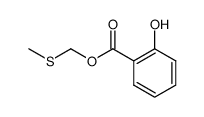 methylthiomethyl 2-hydroxybenzoate Structure