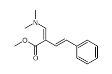 methyl (2Z,3E)-2-((dimethylamino)methylene)-4-phenylbut-3-enoate结构式