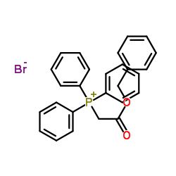 (苄氧羰基甲基)三苯基溴化膦结构式