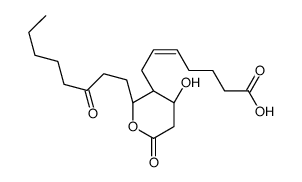 11-dehydro-13,14-dihydro-15-keto-thromboxane B2 Structure