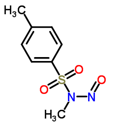 N-甲基-N-亚硝基对甲苯磺酰胺结构式