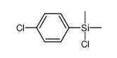 chloro-(4-chlorophenyl)-dimethylsilane Structure