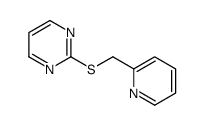2-(pyridin-2-ylmethylsulfanyl)pyrimidine Structure