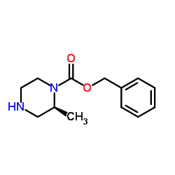 1-CBZ-3-甲基哌嗪结构式