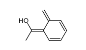 Ethanol, 1-(6-methylene-2,4-cyclohexadien-1-ylidene)-, (1Z)- (9CI)结构式