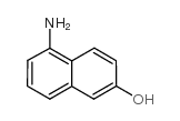 5-氨基-2-萘酚结构式