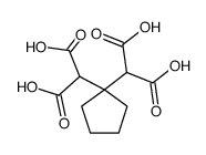 cyclopentylidenedi-malonic acid Structure