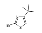 2-BROMO-4-(1,1-DIMETHYLETHYL)THIAZOLE Structure