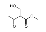 ethyl 2-(hydroxymethylidene)-3-oxobutanoate Structure