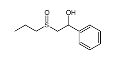 1-phenyl-2-(propane-1-sulfinyl)-ethanol结构式