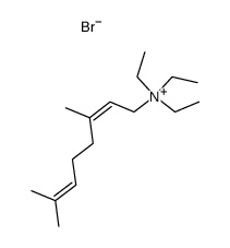 neryltriethylammonium bromide Structure