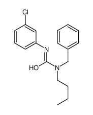 1-benzyl-1-butyl-3-(3-chlorophenyl)urea结构式