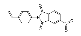 2-(4-ethenylphenyl)-5-nitroisoindole-1,3-dione Structure