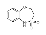 2-oxa-5$l^{6}-thia-6-azabicyclo[5.4.0]undeca-7,9,11-triene 5,5-dioxide结构式