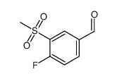 4-Fluoro-3-(methylsulfonyl)benzaldehyde picture