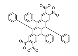 2,3,8,9-tetranitro-5,6,11,12-tetraphenyltetracene Structure
