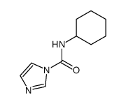N-环己基-1-咪唑甲酰胺结构式