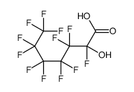 2,3,3,4,4,5,5,6,6,7,7,7-dodecafluoro-2-hydroxyheptanoic acid Structure