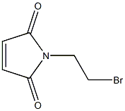 N-(2-溴乙基)马来酰亚胺结构式