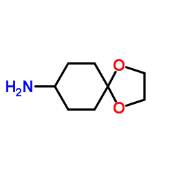 8-氨基-1,4-二氧杂螺[4,5]癸烷结构式