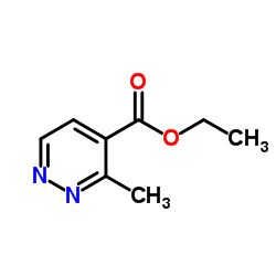 3-甲基哒嗪-4-羧酸乙酯结构式
