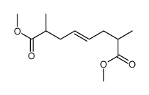 dimethyl 2,7-dimethyloct-4-enedioate Structure