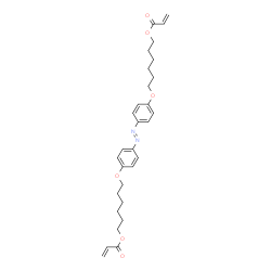 4,4'-二[6-(丙烯酰氧基)己烷氧基]偶氮苯结构式
