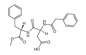 N-phenacetyl-α-L-aspartyl-L-phenylalanine methyl ester结构式