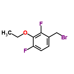 3-Ethoxy-2,4-difluorobenzyl bromide Structure