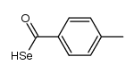 4-methylbenzenecarboselenoic acid Structure