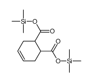 Bis(trimethylsilyl) 4-cyclohexene-1,2-dicarboxylate结构式