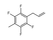 1-allyl-2,3,5,6-tetrafluoro-4-methylbenzene结构式