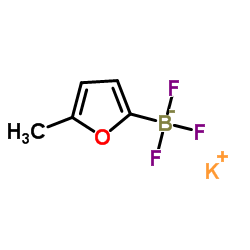 5-甲基呋喃-2-三氟硼酸钾结构式