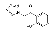 1-(2-hydroxyphenyl)-2-(1,2,4-triazol-1-yl)ethanone Structure