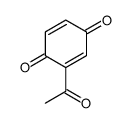 2-Acetyl-1,4-benzoquinone结构式