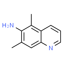 6-Quinolinamine,5,7-dimethyl-(9CI) Structure