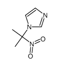 1-(2-nitropropan-2-yl)imidazole结构式