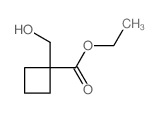 1-羟基甲基环丁烷羧酸乙酯结构式