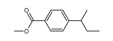 methyl 4-(sec-butyl)benzoate Structure