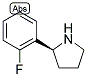 (S)-2-(2-FLUOROPHENYL)PYRROLIDINE Structure